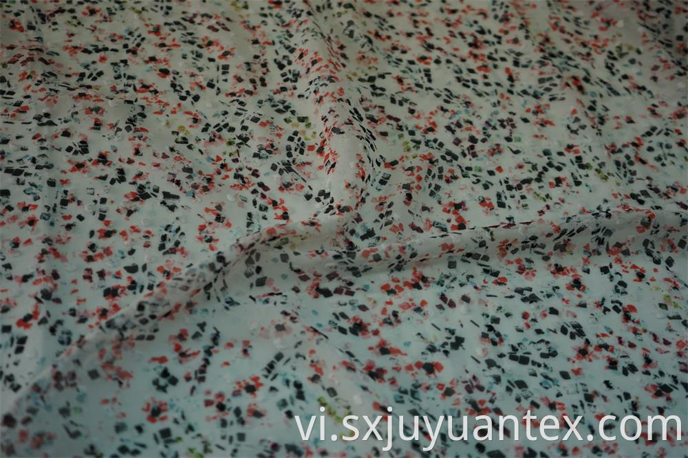 Swiss Dot Printed Chiffon Fabric